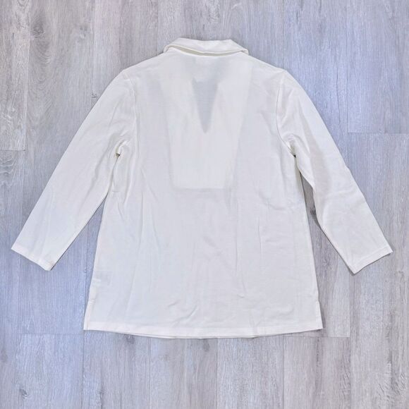 White Pleated Top XS - Picture 4 of 4